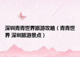深圳青青世界旅游攻略（青青世界 深圳旅游景点）