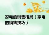 家电的销售格局（家电的销售技巧）