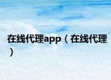 在线代理app（在线代理）