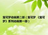 宝可梦动画第二部（宝可梦 《宝可梦》系列动画第一部）