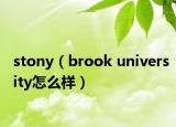 stony（brook university怎么样）