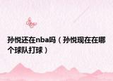 孙悦还在nba吗（孙悦现在在哪个球队打球）
