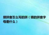猥拼音怎么写的拼（猥的拼音字母是什么）