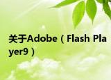 关于Adobe（Flash Player9）