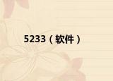 5233（软件）