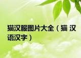 猫汉服图片大全（猫 汉语汉字）