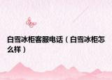白雪冰柜客服电话（白雪冰柜怎么样）