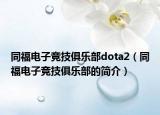 同福电子竞技俱乐部dota2（同福电子竞技俱乐部的简介）