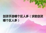 剑灵手游哪个区人多（求助剑灵哪个区人多）