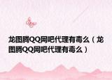 龙图腾QQ网吧代理有毒么（龙图腾QQ网吧代理有毒么）