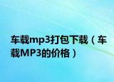 车载mp3打包下载（车载MP3的价格）