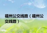 福州公交线路（福州公交线路）