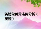 英镑兑美元走势分析（英镑）