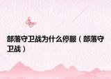 部落守卫战为什么停服（部落守卫战）