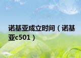 诺基亚成立时间（诺基亚c501）