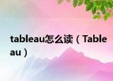 tableau怎么读（Tableau）