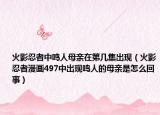 火影忍者中鸣人母亲在第几集出现（火影忍者漫画497中出现鸣人的母亲是怎么回事）