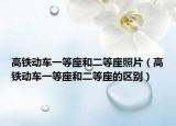 高铁动车一等座和二等座照片（高铁动车一等座和二等座的区别）
