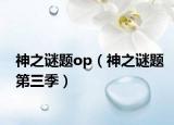 神之谜题op（神之谜题第三季）