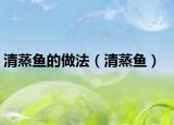 清蒸鱼的做法（清蒸鱼）