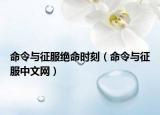 命令与征服绝命时刻（命令与征服中文网）
