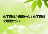化工原料之母是什么（化工原料之母是什么）
