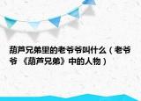 葫芦兄弟里的老爷爷叫什么（老爷爷 《葫芦兄弟》中的人物）