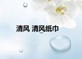 清风 清风纸巾