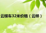 云梯车32米价格（云样）