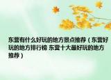 东营有什么好玩的地方景点推荐（东营好玩的地方排行榜 东营十大最好玩的地方推荐）