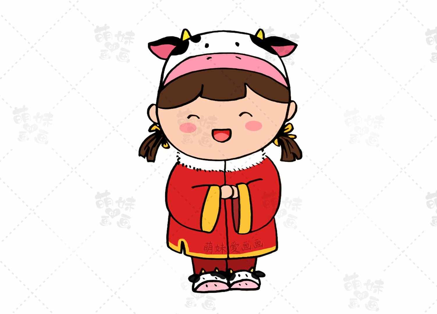 春节元素简笔画合集，简单又漂亮，家长可收藏备用