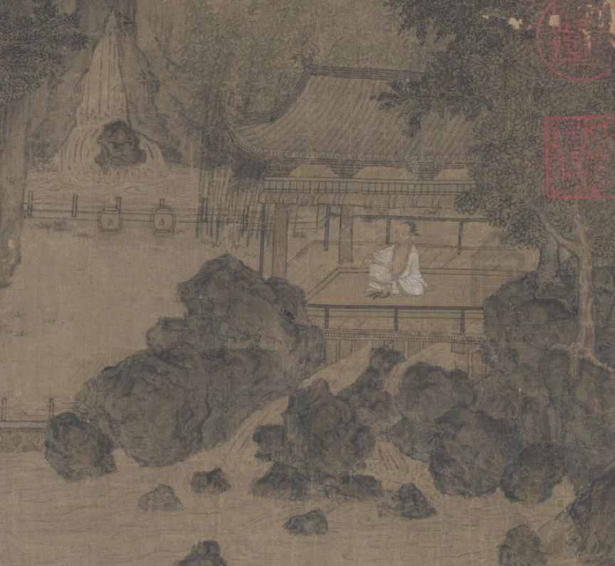 赏清风疏树