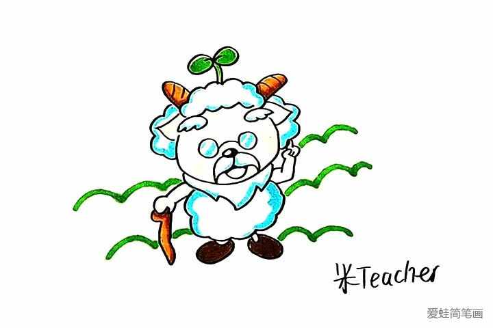 绘画成品图参考