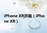 iPhone XR开箱（iPhone XR）