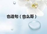 也造句（也么哥）
