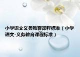 小学语文义务教育课程标准（小学语文-义务教育课程标准）