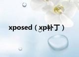 xposed（xp补丁）