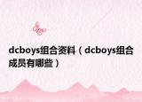 dcboys组合资料（dcboys组合成员有哪些）