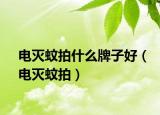 电灭蚊拍什么牌子好（电灭蚊拍）