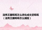 洛克王国呱呱怎么进化成文武呱呱（洛克王国呱呱怎么捕捉）