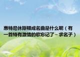 惠特尼休斯顿成名曲是什么呢（有一首特有激情的歌忘记了～求名子）