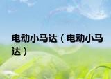 电动小马达（电动小马达）