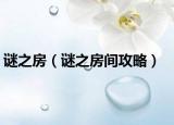 谜之房（谜之房间攻略）