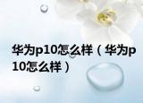 华为p10怎么样（华为p10怎么样）