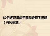 80后还记得痞子蔡和轻舞飞扬吗（有何感触）
