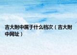 吉大附中属于什么档次（吉大附中网址）