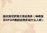 精灵宝可梦第三季达克多（神奇宝贝DP189集的达克多是什么人啊）