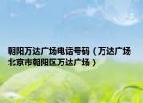 朝阳万达广场电话号码（万达广场 北京市朝阳区万达广场）