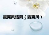 麦克风话筒（麦克风）