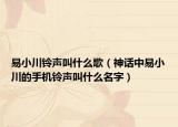 易小川铃声叫什么歌（神话中易小川的手机铃声叫什么名字）